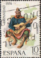 Espagne Poste Obl Yv:1871 Mi:2111 Ed:2216 Hispanidad El Gaucho Martin Fierro (Belle Obl.mécanique) - Used Stamps
