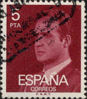 Espagne Poste Obl Yv:1993 Mi:2240 Ed:2347 Juan-Carlos Ier Profil (Beau Cachet Rond) - Oblitérés