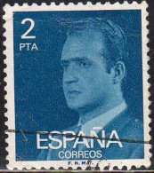 Espagne Poste Obl Yv:1991 Mi:2238 Juan-Carlos Ier Profil (Obl.mécanique) - Gebraucht