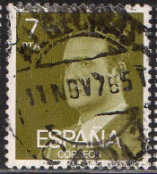 Espagne Poste Obl Yv:1994 Mi:2241 Ed:2348 Juan-Carlos Ier Profil (TB Cachet Rond) - Oblitérés