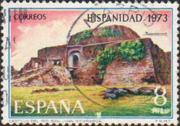 Espagne Poste Obl Yv:1812 Mi:2052 Ed:2157 Castillo De Rio San Juan Nicaragua (TB Cachet Rond) - Gebruikt
