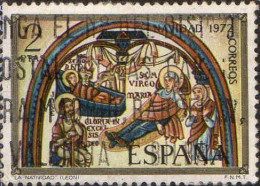 Espagne Poste Obl Yv:1769 Mi:2010 Ed:2115 Navidad La Natividad Leon (Belle Obl.mécanique) - Used Stamps