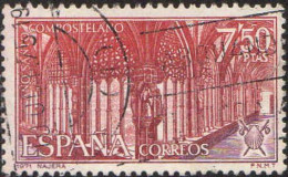 Espagne Poste Obl Yv:1703 Mi:1945 Ed:2050 Año Santo Compostelano Najera (Beau Cachet Rond) - Gebraucht