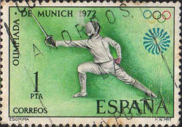 Espagne Poste Obl Yv:1752 Mi:1993 Ed:2098 Olimpiada De Munich 1972 Escrima (Obl.mécanique) - Used Stamps