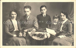 71867530 Wels Oberoesterreich Familienfoto Weihnachten 1933 Wels Oberoesterreich - Autres & Non Classés