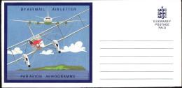 Guernesey Aérogr N** (101) Aerogramme Postage Paid - Guernesey