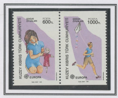 Europa CEPT 1989 Chypre Turque - Cyprus - Zypern Y&T N°228 à 229 - Michel N°249C à 250C *** - Se Tenant - 1989