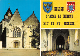 37 AZAY LE RIDEAU L EGLISE - Azay-le-Rideau