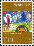 Irlande Poste N** Yv: 434 Mi:431 Nollaig Peinture Enfantine De Geraldine Mc Nully - Unused Stamps