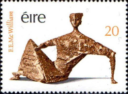Irlande Poste N** Yv: 408 Mi:406 F.E.Mc William Femme Assise - Unused Stamps