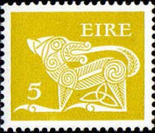 Irlande Poste N** Yv: 318E Mi:298ZA Chien Stylisé Broche 7.Siècle - Unused Stamps