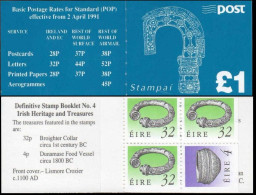 Irlande Carnet N** Yv:C 728I Mi:HB37 Stampai £1 Trésors D'Irlande - Postzegelboekjes
