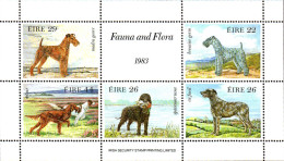 Irlande Bloc N** Yv: 4 Faune & Flora Chiens De Race - Blocks & Sheetlets