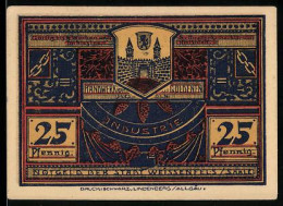Notgeld Weissenfels / Saale 1921, 25 Pfennig, Augustusburg  - [11] Local Banknote Issues