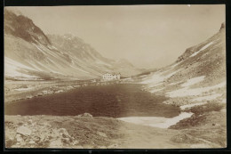 Fotografie Frei & Co., St. Gallen, Ansicht Mitterbach Am Erlaufsee, Berghütte Im Hochgebirge  - Lieux