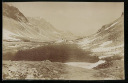 Fotografie Frei & Co., St. Gallen, Ansicht Mitterbach Am Erlaufsee, Berghütte Im Hochgebirge  - Lieux