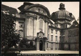 Fotografie Reiffenstein, Wien, Ansicht Klosterneuburg, Eingang Ins Stift  - Orte