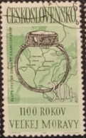 CECOSLOVACCHIA 1963  1100° ANNIVERSARIO IMPERO DI MORAVIA - Used Stamps