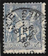 1 04	28	05	N°	101	Perforé	-	CL 218	-	CREDIT LYONNAIS - Used Stamps