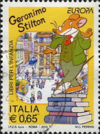 Italie Poste Obl Yv:3138 Mi:3377 Europa Libri Per L'infanzia Geronimo Stilton (TB Cachet Rond) - 2001-10: Usados