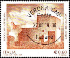 Italie Poste Obl Yv:2939 Mi:3182 Rocca Malatestiana Montefiore Conca (TB Cachet à Date) Verona 27-05-18 - 2001-10: Used