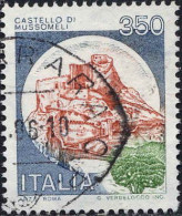 Italie Poste Obl Yv:1448 Mi:1716III Castello Di Mussomeli (Beau Cachet Rond) - 1971-80: Oblitérés