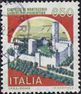 Italie Poste Obl Yv:1694 Mi:1963 Castello Di Montecchio Castiblion Fiorentino (Beau Cachet Rond) - 1981-90: Usati