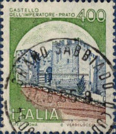 Italie Poste Obl Yv:1449 Mi:1717III Castello Dell'Imperatore Prato (TB Cachet Rond) - 1971-80: Gebraucht