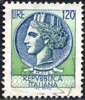 Italie Poste Obl Yv:1324 Mi:1592 Monnaie Syracusaine (Beau Cachet Rond) - 1971-80: Afgestempeld