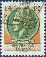 Italie Poste Obl Yv:1325 Mi:1593 Monnaie Syracusaine (Beau Cachet Rond) - 1971-80: Gebraucht