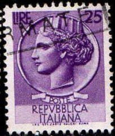 Italie Poste Obl Yv: 999 Mi:1259 Monnaie Syracusaine (Belle Obl.mécanique) - 1961-70: Afgestempeld