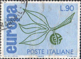 Italie Poste Obl Yv: 929 Mi:1187 Europa Branche D'olivier (Beau Cachet Rond) - 1961-70: Oblitérés