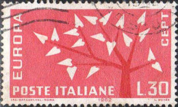 Italie Poste Obl Yv: 873 Mi:1129 Europa Arbre (cachet Rond) - 1961-70: Used