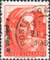 Italie Poste Obl Yv: 828 Mi:1083 Tête De Michel-Ange (TB Cachet Rond) - 1961-70: Gebraucht