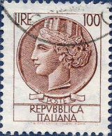 Italie Poste Obl Yv: 802 Mi:1051 Monnaie Syracusaine (cachet Rond) - 1946-60: Gebraucht