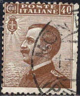 Italie Poste Obl Yv:  80 Mi:91 Victor-Emmanuel III (Beau Cachet Rond) - Oblitérés