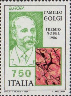 Italie Poste N** Yv:2058 Mi:2325 Europa Camillo Golgi Premio Nobel 1906 - 1991-00:  Nuevos