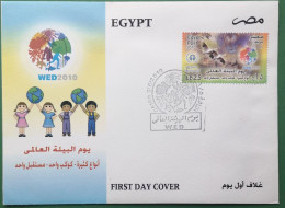 Ägypten 2010 FDC Biodiversität Mi 2434 - Covers & Documents
