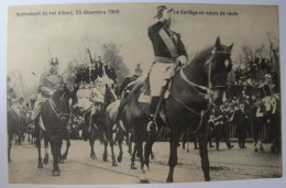 BELGIQUE - BRUXELLES - Avènement Du Roi Albert, 23 Décembre 1909 - Le Cortège En Cours De Route - Feiern, Ereignisse