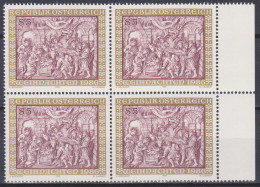 1986 , Mi 1870 ** (2) - 4 Er Block Postfrisch - Weihnachten - Unused Stamps