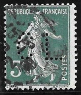 1 04	28	09	N°	137	Perforé	-	CL 218	-	CREDIT LYONNAIS - Used Stamps