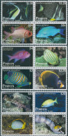 Cook Islands Penrhyn 2012 SG604-615 Fish Set MNH - Penrhyn