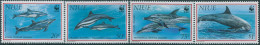 Niue 1993 SG763-766 WWF Dolphins Set MNH - Niue
