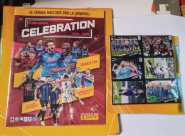 Calciatori Celebration 2022/23 Album Vuoto+set Completo Figurine Da Foto In Blister - Italienische Ausgabe