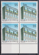 1986 , Mi 1871 ** (2) - 4 Er Block Postfrisch - 40 Jahre Bundeswirtschaftskammer - Ungebraucht