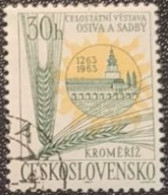 CECOSLOVACCHIA 1963 ESPOSIZIONE AGRICOLA DI KROMERIZ - Used Stamps