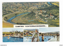 Rhénanie Palatinat Bitburg Camping ECHTERNACHERBRÜK Schwimmbad En 1971 Plongeoir Piscine Toboggan - Bitburg