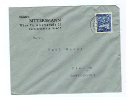 Österreich 1945, Bedarfsbrief Frankiert Mit Freim.Landschaften 3Gr./MiNr.738 (13433E) - Covers & Documents