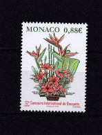MONACO 2019 TIMBRE N°3174 NEUF** FLEURS - Unused Stamps