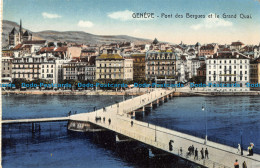 R166122 Geneve. Pont Des Bergues Et Le Grand Quai - Monde